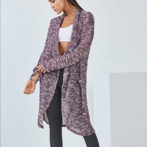 Fabletics Moscow Wrap Open Knit Cardigan